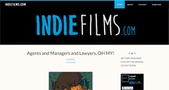 Desktop Screenshot of indiefilms.com